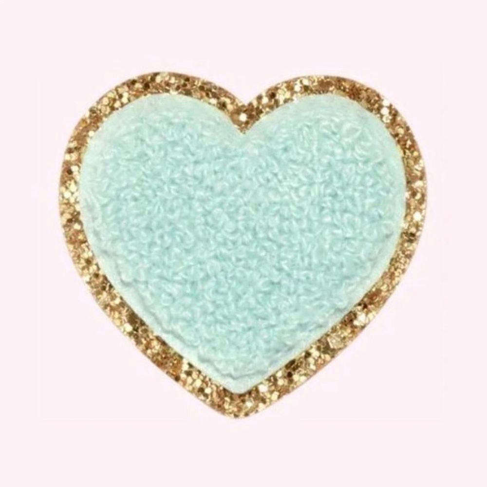 Stoney Clover Lane Pistachio Glitter Heart‎